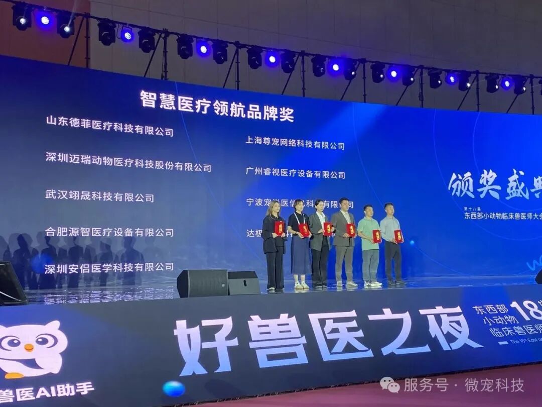 德菲医疗荣膺“年度智慧医疗领航品牌奖”，科技温暖每一个生命